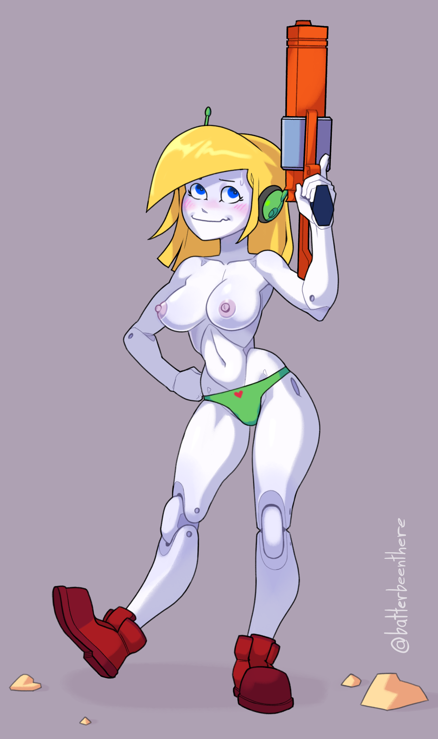 Curly brace robot girl hentai фото 111