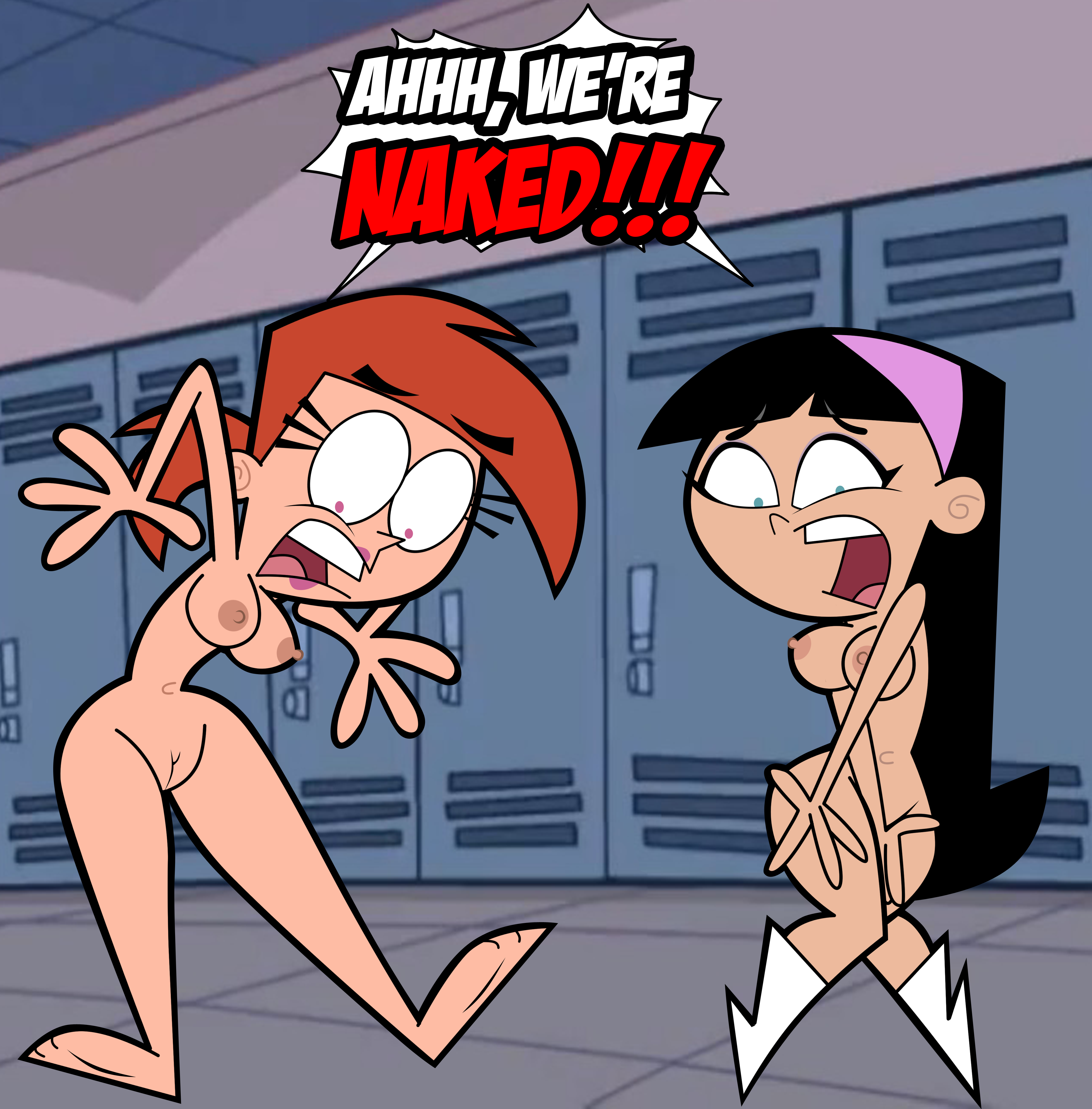 Cosmo and wanda naked