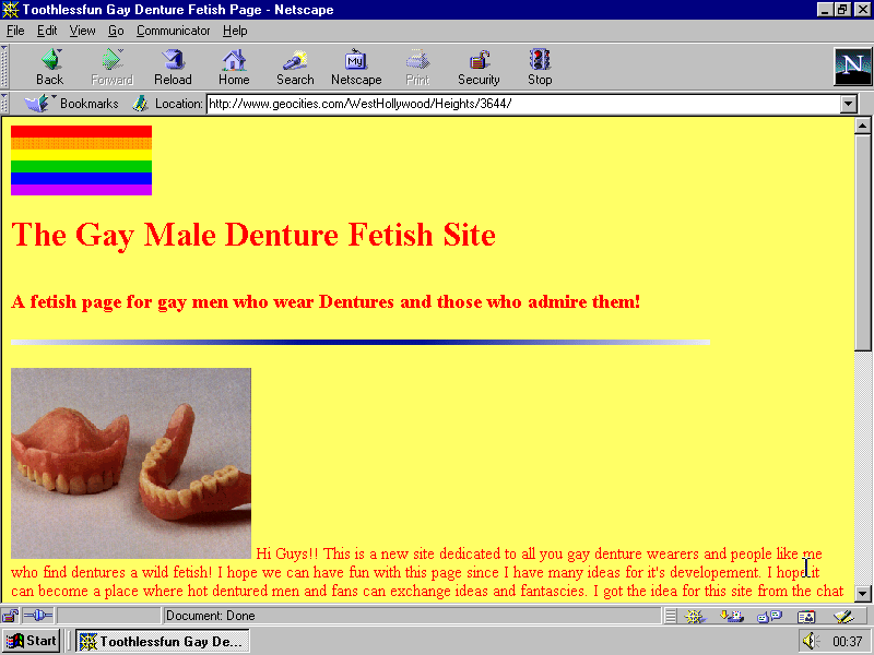 men gay dentures Men gay dentures