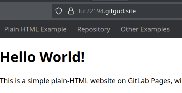 hello world