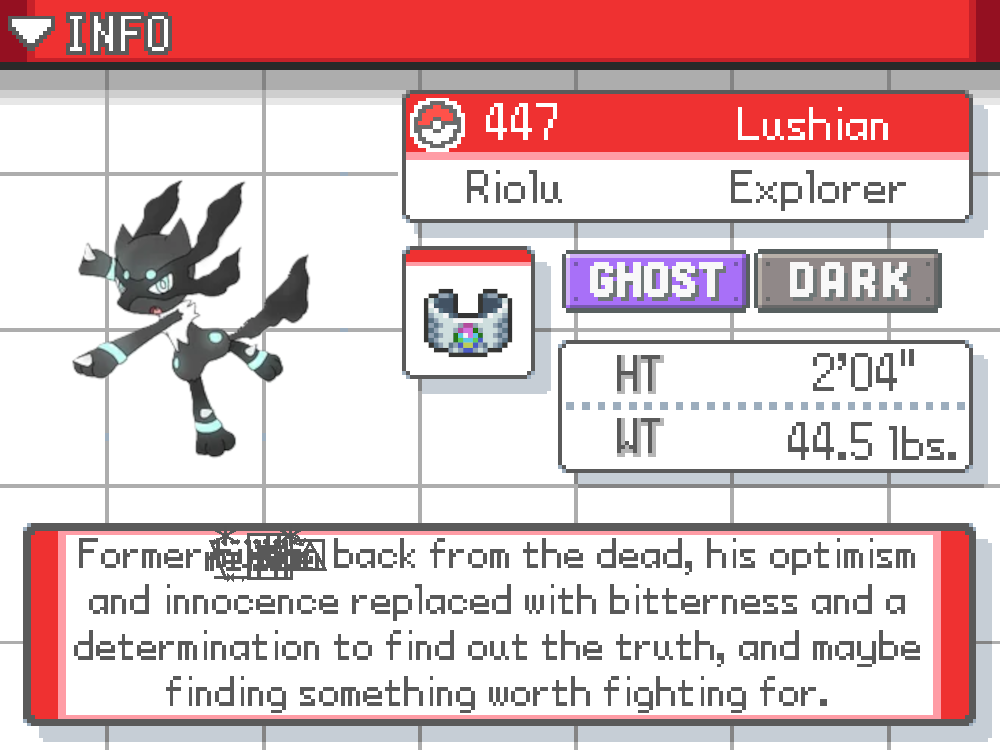 funky-lookin riolu