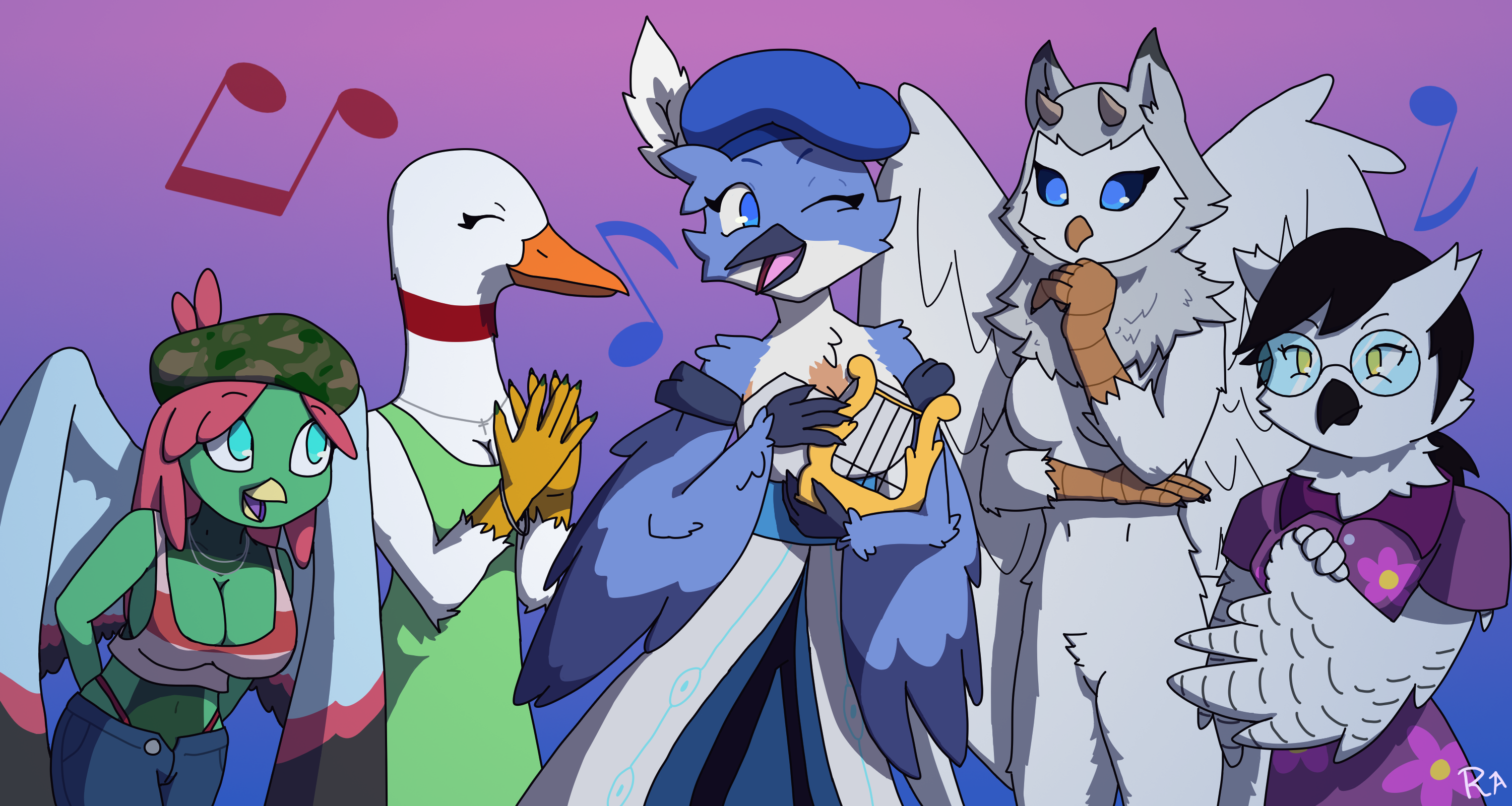 Birds of /hmofa/